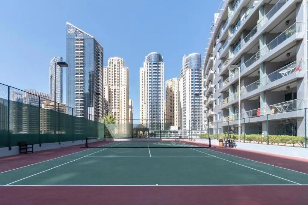 Stylish Marina View Apartment Dubai 0*,